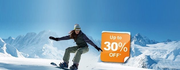 Last Minute Ski Deals - Up To 30% Off