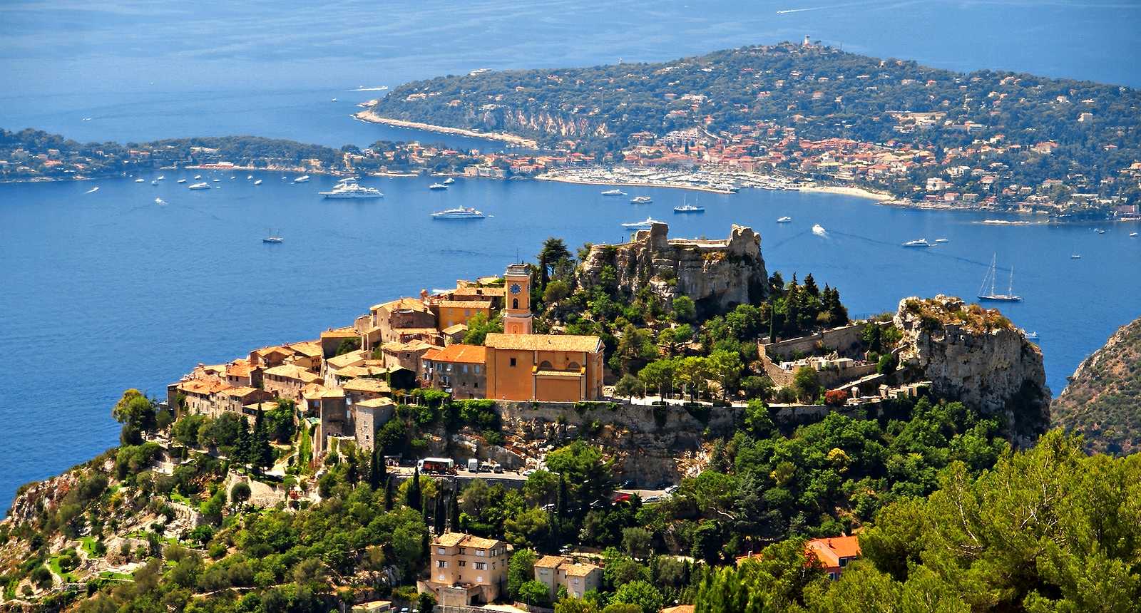 Eze village, in the Alpes Maritimes