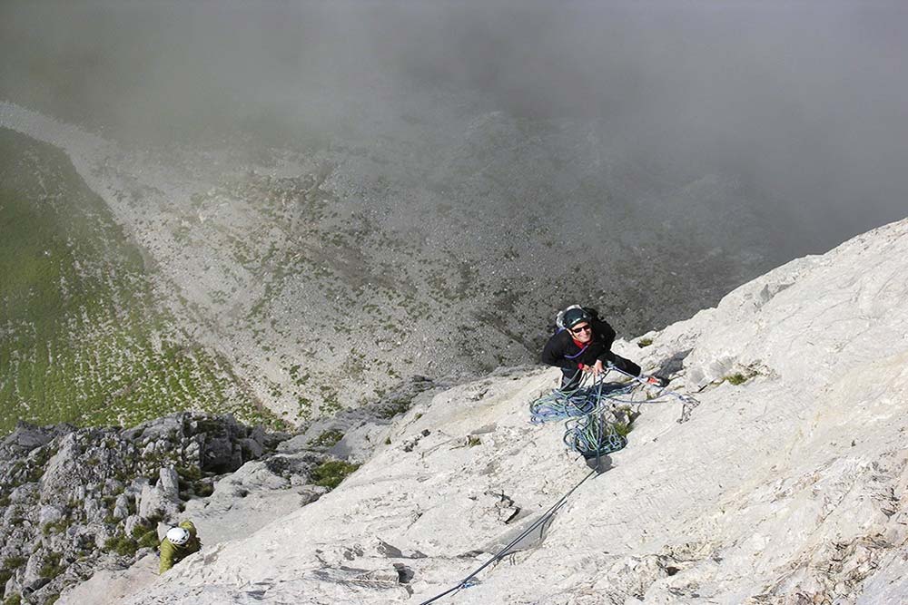 Big wall climbing in the Gorges du Verdon with Odyssee Montagne