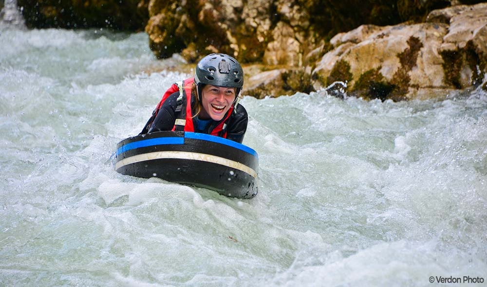 Hydrospeed in the Verdon with Aqua Viva Est