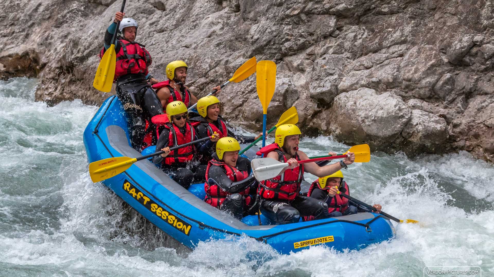 Rafting and outdoor activities in the south of France