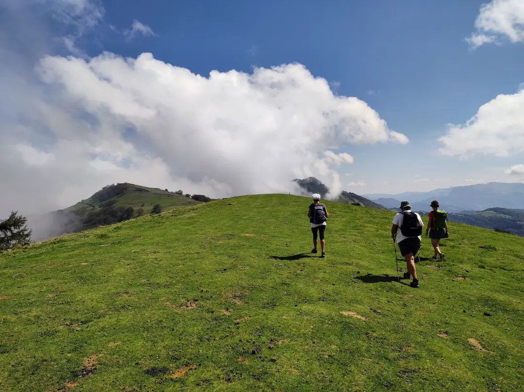 Hiking in the Basque Country