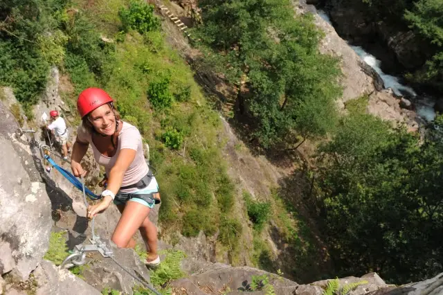 Via Ferrata in Bidarray near Biarritz