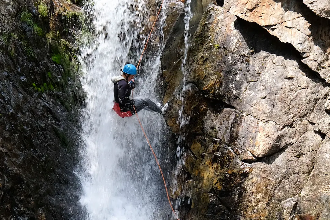 Canyoning in the French Alps