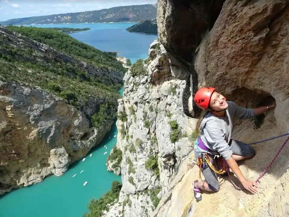 Rock Climbing Guiding in Verdon, France